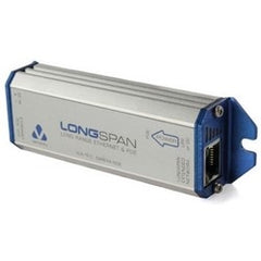 VERACITY VLS-1P-C Ethernet Converter, Screw Terminal, Extended PoE In and Display, 120 MM Length x 36 MM Width x 23 MM Height, With PoE Out, For Camera Side Installation