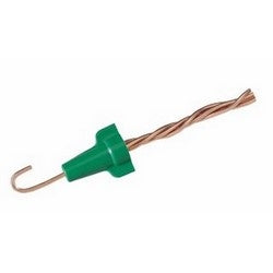 Ideal 30-092 Greenie Grounding Connector, 14 to 10 AWG, 600 VAC, Green, 100 Count