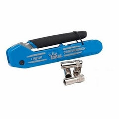 Ideal 33-632 LinearX 3 Compression Tool - Adjustable with Four RTQ F-Connectors