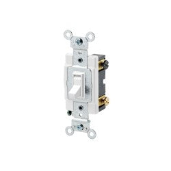 Leviton 54504-2W 4-Way AC Quiet Toggle Switch 120/277 Volt 15 Amp