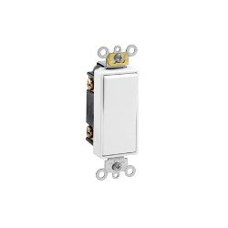 Leviton 5623-2W Decora Plus Rocker 3-Way AC Quiet Switch 20 AMP 120/277 VOLT