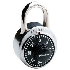 Master Lock 1502 Combination Padlock 1-7/8 Width 3/4 Shackle Clearance Replacement MPN