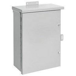 HOFFMAN A24R208HCR Hinged Cover Enclosure NEMA 3R 20 Width x 8 Depth x 24 Height