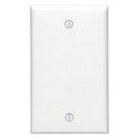 Leviton 80714-GY Wallplate Standard 1-Gang 4.5 Width x 0.22 Depth x 2.75 Height