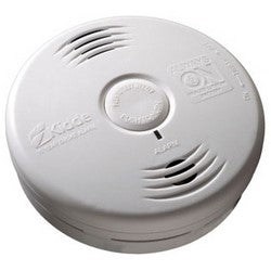 Kidde 21010067 Bedroom Smoke Alarm, Photoelectric Sensor, 10-Year Sealed Lithium Battery