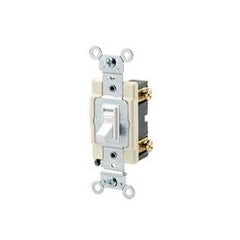 Leviton 54521-2W Toggle Switch 20-Amp 120/277-Volt Framed Grounding