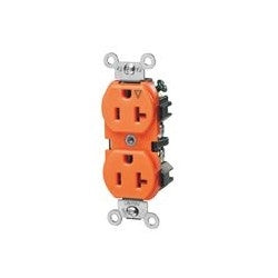 Leviton 5362-IG Heavy Duty Isolated Ground Straight Blade Duplex Receptacle 125VAC 20A NEMA 5-20R