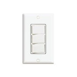 Leviton 1755-I AC Combination Switch 15 Amp 120 Volt 1 Pole Ivory