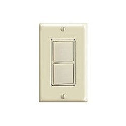 Leviton 5641-I Decora Brand Style Combination Switch 15 Amp 120/277 Volt 3-Way