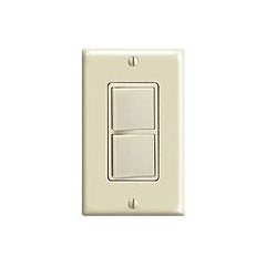 Leviton 5641-I Decora Brand Style Combination Switch 15 Amp 120/277 Volt 3-Way