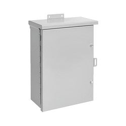 HOFFMAN A20R208HCR TYPE 3R ENCLOSURE, HINGE-COVER 20X16X8 STEEL