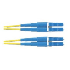 Panduit F92ERLNLNSNM001 Opti-Core Fiber Patchcord, OS1/2 2-Fiber, Riser, LC-LC Duplex, Yellow, 1 Meter