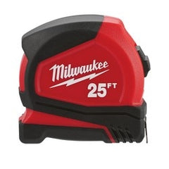 Milwaukee 48-22-6625G 25 Ft. Compact Tape Measure (2 Pack)