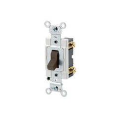 Leviton CSB1-20W Toggle Switch 20 Amp 120/277 Volt