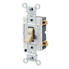 Leviton 1221-SI Grounding AC Quiet Toggle Switch 20 Amp 120/277 Volt