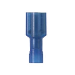 Panduit DNF14-188FIB-C Female Disconnect, Nylon Fully Insulated, 16 - 14 AWG, .187 by .020-Inch Tab, Funnel Entry, Blue (100-Pack)