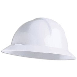 HONEYWELL A119R010000 everest - Full Brim Hard Hat With Accessory Slots, HDPE Shell, Foam Liner, 6 Point Nylon Suspension, Smooth Lok Ratchet Adjustment, 4 Anchor Points For Chin Strap