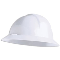 HONEYWELL A119R010000 everest - Full Brim Hard Hat With Accessory Slots, HDPE Shell, Foam Liner, 6 Point Nylon Suspension, Smooth Lok Ratchet Adjustment, 4 Anchor Points For Chin Strap