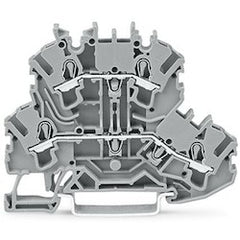 WAGO 2002-2201 Double-deck Terminal Block; Through/through Terminal Block; 2.5 mm2