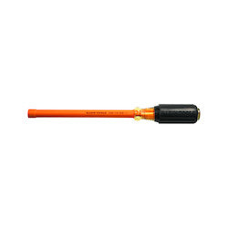 Klein 646-1/4-INS Insulated 1/4-Inch Nut Driver, 6-Inch Hollow Shaft