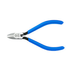 Klein Tools D257-4C 4-Inch Midget Diagonal Cutting Plier Spring Loaded