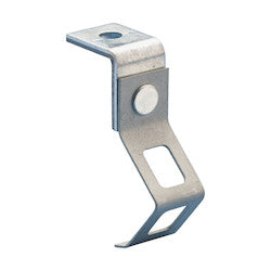 Nvent Caddy 6AB Push Install Rod Hanger with Angle Bracket, 3/8 Rod, 0.25 Hole