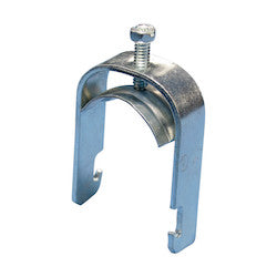 nVent SCH40B SCH2 Single Piece Strut Clamp for Cable/Conduit, 2-2.38 OD