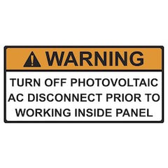 HellermannTyton 596-00499 Solar Label, 2017 Code, 4.125 x 2.0, VL, Orange/White