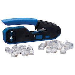 Ideal 33-396 RJ45/RJ11 MOD Plug Crimper Kit