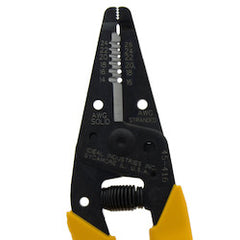 IDEAL 45-416 REFLEX PREMIUM T-6 WIRE STRIPPER 24 TO 14 AWG SOLID CABLE 26 TO 16 AWG STRANDED CABLE