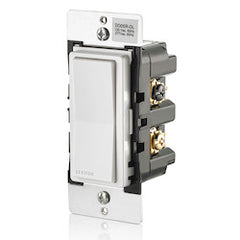 Leviton DD0SR-DLZ Decora Smart Switch Companion with Locator LED for Multi-Location Switching, 120/277VAC, 60Hz