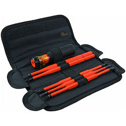 Klein 32288 8-in-1 Insulated Interchangeable Screwdriver Set