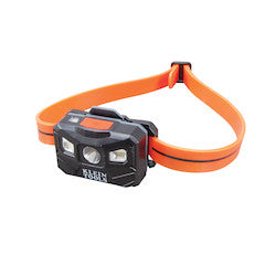 Klein 56034 Rechargeable Auto-Off Headlamp 3.7 VDC LED 100/200 Lumens