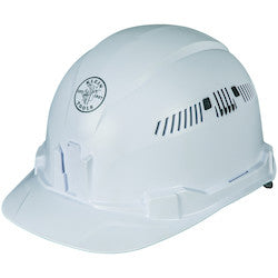 Klein Tools 60105 Hard Hat Vented Cap Style White