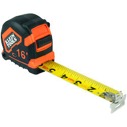 Klein 9216 Tape Measure, 16-Foot Magnetic Double-Hook