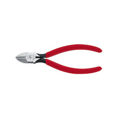 Klein Tools D202-6C Pliers Diagonal Cutting Pliers with Tapered Nose Short Jaws and Spring-Assist Action 6-Inch