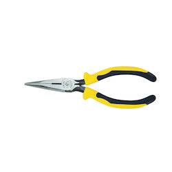 Klein J203-6 Pliers, Long Nose Side-Cutters, 6-3/4-Inch