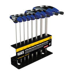 Klein JTH68MB 6-Inch Metric Ball End T-Handle Set 8-Piece