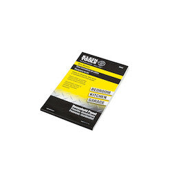 Klein 56254 Wire Marker Book-Household Electrical Panel