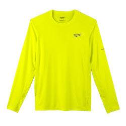 Milwaukee 415HV-2X Workskin Lightweight Performance Shirt - Long Sleeve - Hi Vis 2X