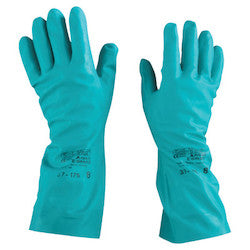 ANSELL HEALTHCARE EUROPE NV 37-175-8 Solvex Nitrile Gloves Gauntlet Cuff Size 8 Replacement MPN