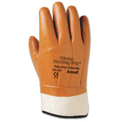 Ansell 23-193-10 Vinyl Gloves 10 Orange