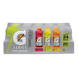 Gatorade 20781 20 Oz Wide Mouth Bottle Lemon-Lime, Orange, Fruit Punch