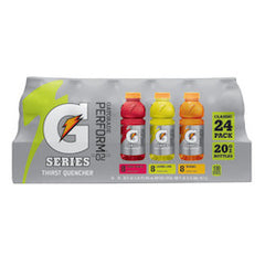 Gatorade 20781 20 Oz Wide Mouth Bottle Lemon-Lime, Orange, Fruit Punch