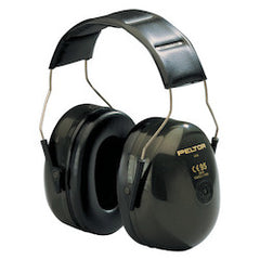 Peltor H7A Optime 101 Earmuffs 27 Db NRR Dark Green Over The Head