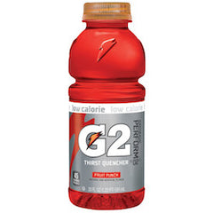 Gatorade 20405 G2 20 Oz Wide Mouth Fruit Punch Bottle