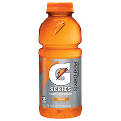 Gatorade 32867 Wide Mouth 20 Oz Bottle Orange 24 Pack