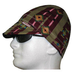 Comeaux Caps 2000E Deep Round Crown Caps Reversible One Size Fits All Assorted Prints