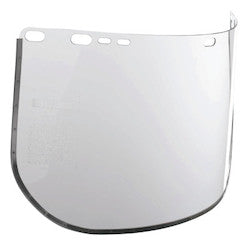 Jackson Safety 29096 F20 High Impact Face Shield Polycarbonate 8 x 15.5 x 0.04 Clear Bound 25 Shields/Case