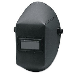 Huntsman 14527 WH20 411P Fiber Shell Welding Helmet, SH10, Black, 411P, Fixed Front, 2 in x 4 1/4 in